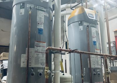 Commercial water heater installation by Carlson Duluth