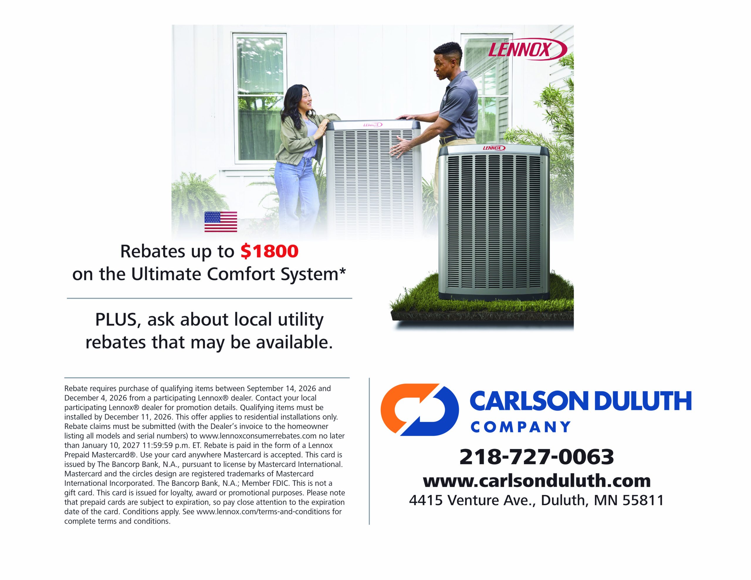 Lennox rebates